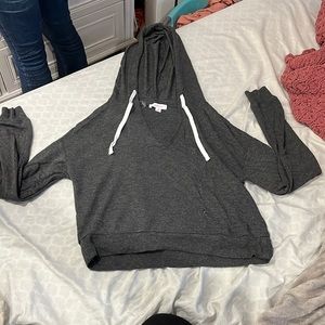 Colsie, grey hoodie